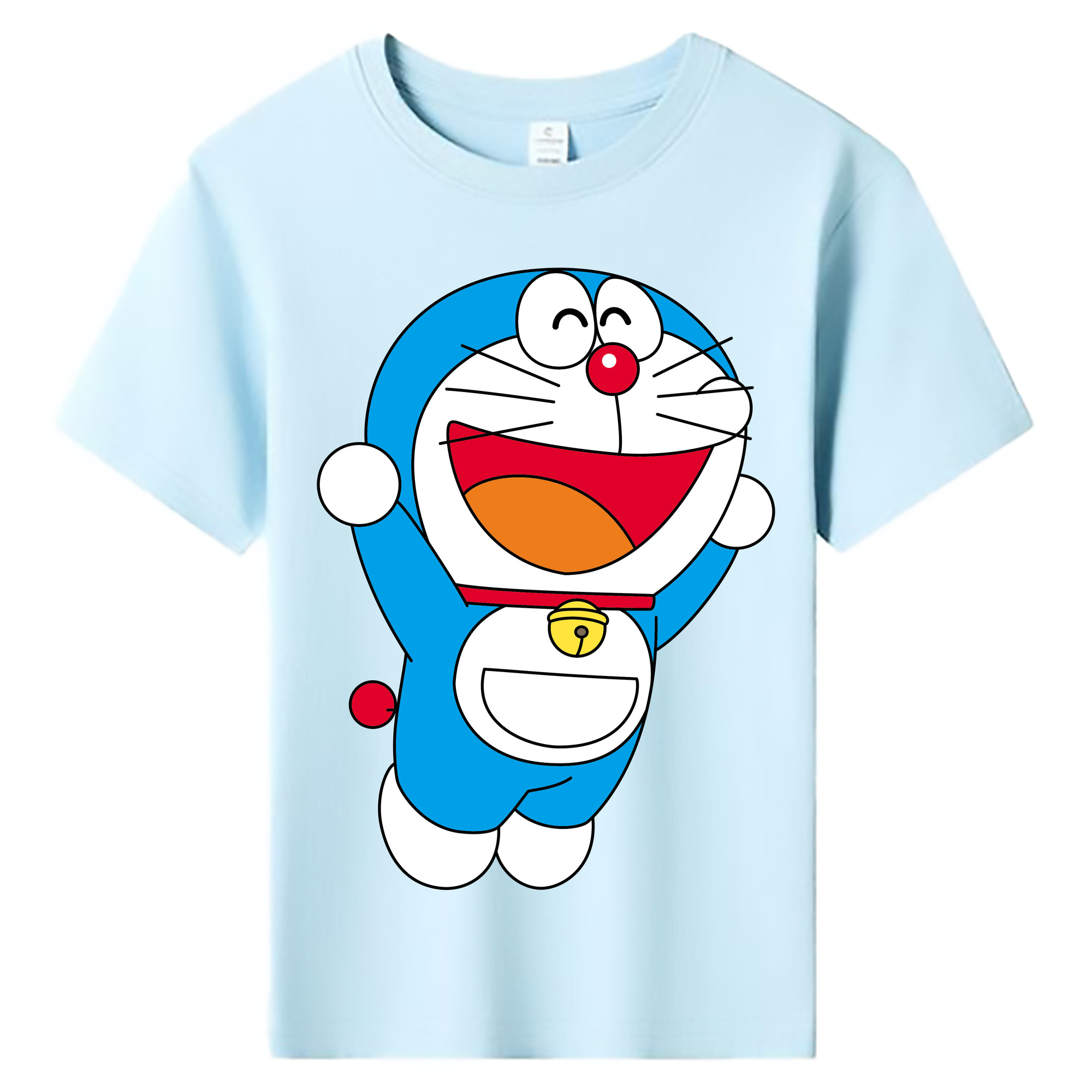 （画像用） ドラえもん Doraemon 綿100％キッズTシャツ（フロントプリント）